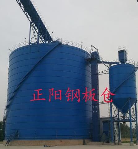 卧龙大型矿粉钢板库