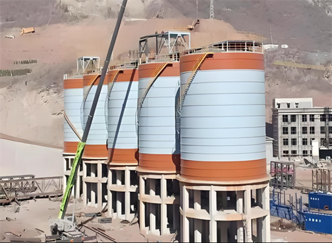 卧龙高架钢板仓