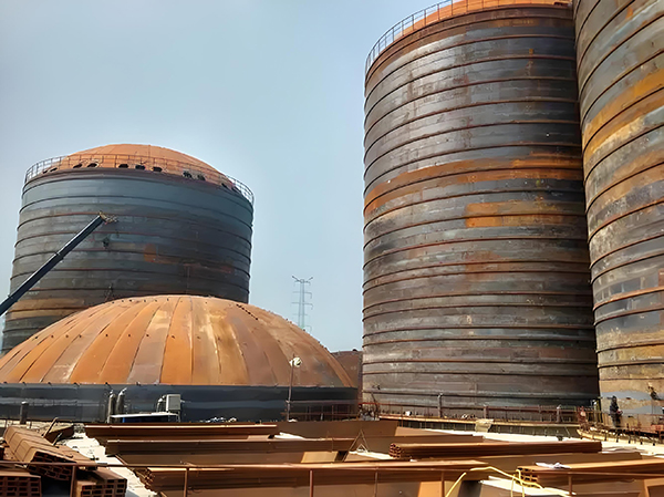 卧龙焦粉钢板仓